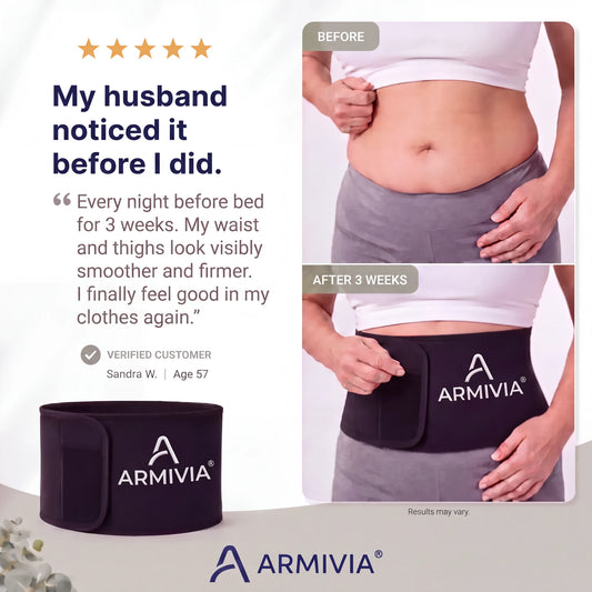 Just the tummy: the first spot to sag